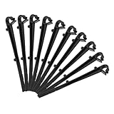 Performances fiables : ces clips de gouttière sont conçus pour maintenir la brosse bien en place, même dans des conditions défavorables comme les gouttières basses et les zones avec des vents forts, clip robuste, kit de réparation de gouttière