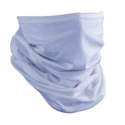 Image of Cotton Face Mask Bandana Tube Scarf Made in America Solid Neck Gaiter