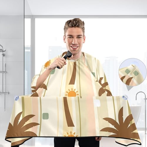 Capa de barbero impermeable Kigai con cierre ajustable miniatura 6