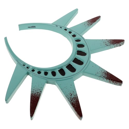 Bandeau Statue Liberté Zerodeko Couronne Vert Clair pour Cosplay