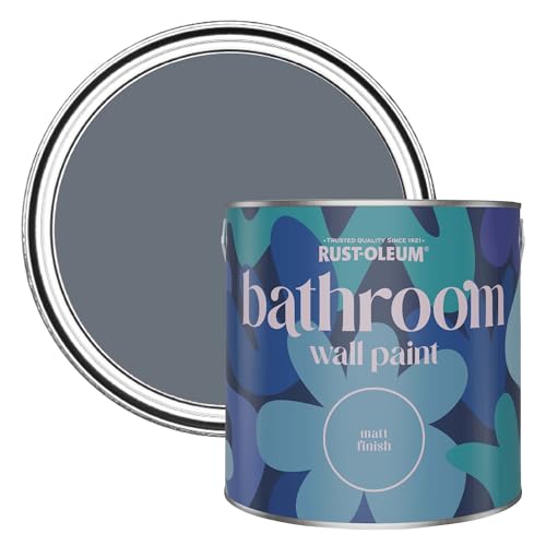 Rust-Oleum Water-Resistant Bathroom Wall & Ceiling Paint in Matt Finish - Seascape 2.5 litres