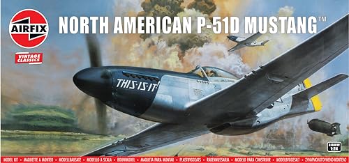 P-51D Mustang Airfix A14001V maquette avion en plastique de collection