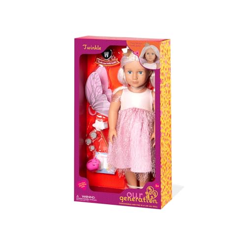 Muñeca Hada Twinkle 46 cm Our Generation miniatura 5