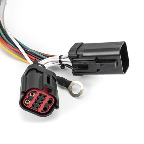 Image of Wsays 7-Pin Trailer Wiring Harness Plug & Play Compatible with Ford F-150 97-03 Fit Heritage 2004 Fit F-250 97-99