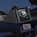 P10 Universal Car HUD with OBD2 Interface, Real-Time Speed, RPM & Fuel Consumption Display, 12V Vehicles