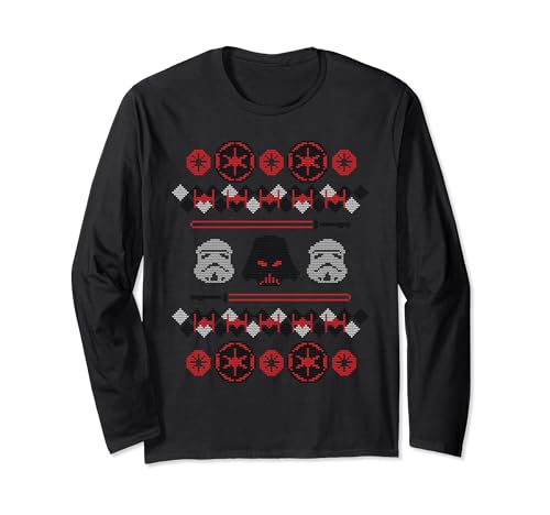 Star Wars Christmas Empire Knit Long Sleeve T-Shirt