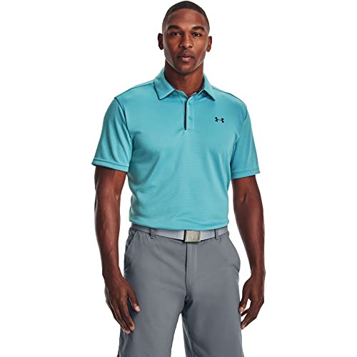 Image of Under Armour Men's Polyester Solid Tech Polo | T-Shirt | 1290140-001