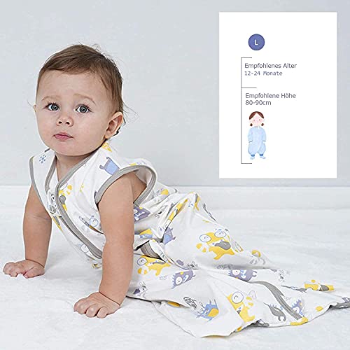 Sacco Nanna Estivo per Bambino 80 - 90cm -Set di