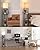 PAZZO Floor Lamp with Shelves by Solid Wood, Modern Shelf Floor Lamp with 3 Color Temperature, Linen Lampshade and Storage Shelves for Living Room, Bedroom, Bulb Included(Black)