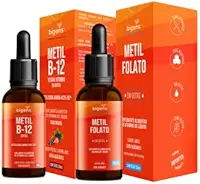 Kit Metilcobalamina + Metilfolato em gotas, 20 mL, Biogens