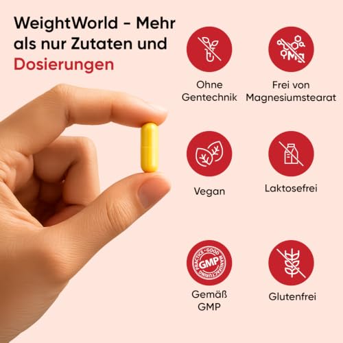 WeightWorld Coenzym Q10-200 mg pro Portion - 120 CoQ10 Kapseln – Ansicht 6