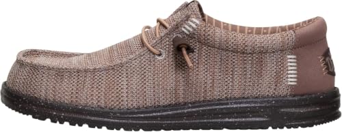 Image of HEYDUDE Men's Wally Stretch Sox Slip-On Loafer, Lightweight, Breathable, with Flex & Fold Outsole