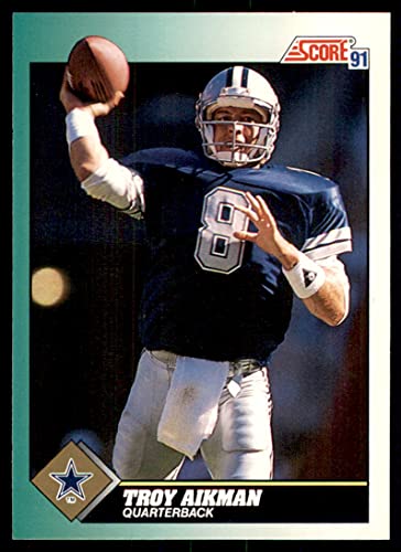 1991 Score Troy Aikman 225 NFL Football Card