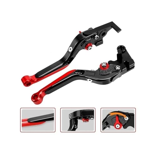 Leviers de frein pliables et embout de barre de main moto CB 125F