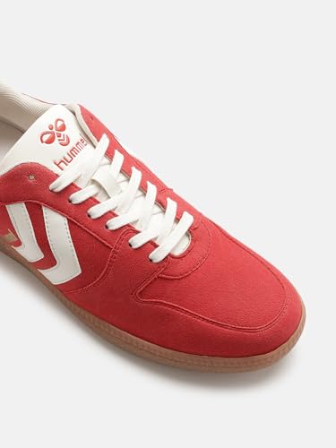 Image of hummel Classic Verve Casual Suede Sneaker for Men Lightweight with Synthetic Suede Enhanced Comfort Cushioned Insole and Slip-Resistance Work and Play Business Casual Shoes