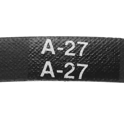 Image of uxcell 4pcs A27 or 4L290 Classic Wrapped Rubber V-Belt, 27 inch(686mm) Inside Circumference, A Profile V Belt
