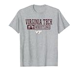 Virginia Tech Hokies Wrestling Arm Twist Gray T-Shirt