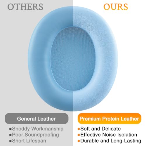 Image of SOULWIT Earpads for Skullcandy Crusher ANC 2(ANC2) - Preppy Blue | Do Not Fit Crusher ANC Wireless Headphones
