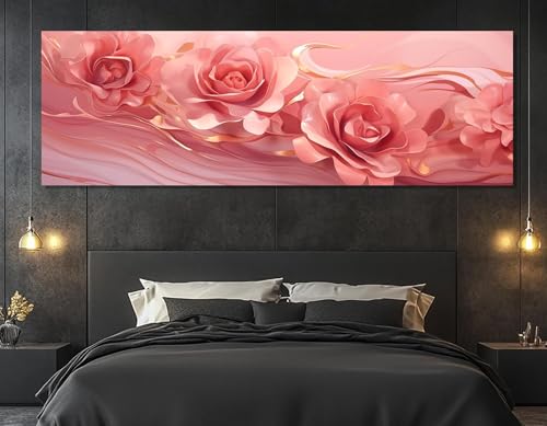 Décoration murale douce et féminine pour grands murs