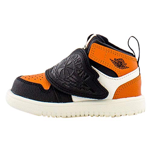 Jordan Nike Sky 1 TD Kids Shattered Backboard Black/Starfish/Sail BQ7196-008