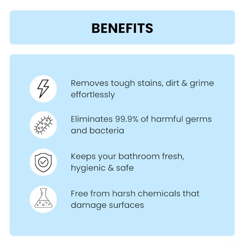 Image of Tile Cleaner (Pack of 2) | Ceramic, Marble, Granite Cleaner | Surface Cleaner Liquid & Tile Stain Remover | Bathroom Floor | 1 + 1