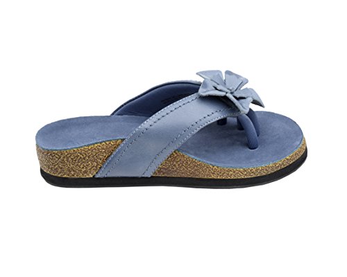 Wellrox Women's Terra-Chloe Blue Casual Sandal 6