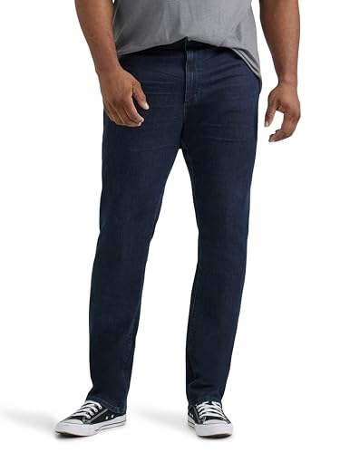 Lee Men's Extreme Motion Athletic Taper Jeans, Zander, 36W / 34L