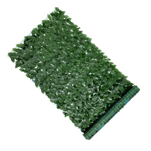 NUOBESTY Simulated Plant Fence Panel con y Resistente la Intemperie para Decoración de Balcón y Jardín con Malla Ocultación y Enrejado Artificial