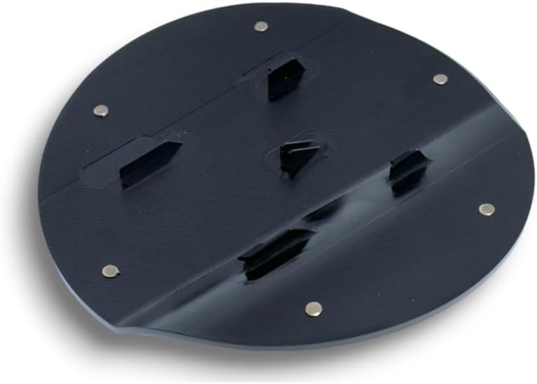 Black Billet Aluminum Fuel Door for Ford Mustang 2015 - 2023