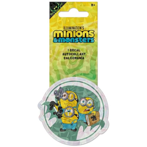 Despicable Me: Minions & Monsters Prismatic Die-Cut Decal - 4 Color