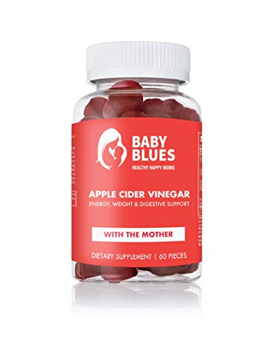 Baby Blues Apples Cider Vinegar Gummy Vitamins for Postpartum Moms - ACV with The Mother