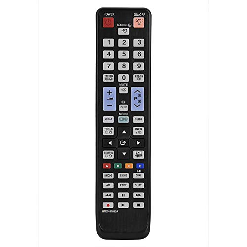Ersatz Fernbedienung für Samsung BN59-01015A, Smart TV Fernbedienung, Fernsehsteuerung für Digital Fernsehen, Keine Programmierung oder