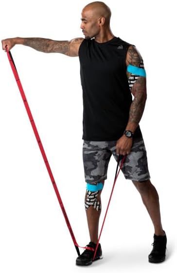 Miniatura 4 de RockTape RockBand Flex Bandas de resistencia ultra duraderas con asas y bucles