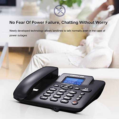 Teléfono Digital Inalámbrico W128 2.4GHz Negro miniatura 2
