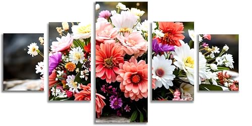 Diamond Painting Fleur Rose Mefooge Broderie Diamant 5D Kit Complet