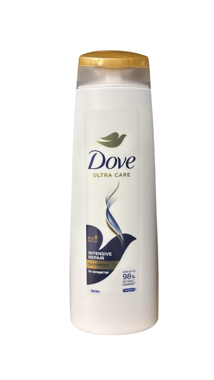 DOVE Intensive Repair Shampoo For Damaged Hair With Smart Repair, prodotto per capelli per haircare quotidiano