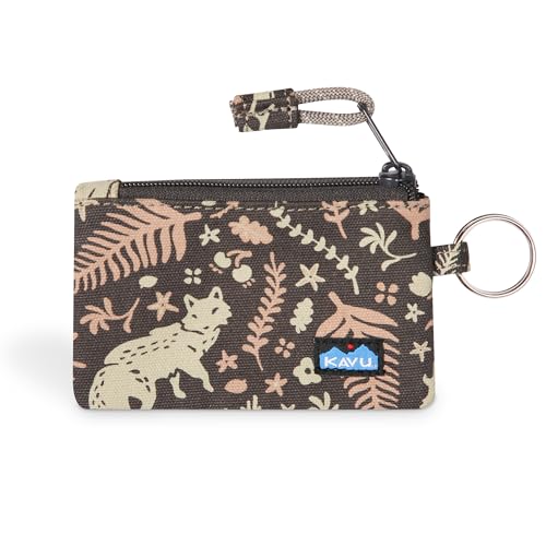 Image of KAVU Stirling Double Sided Slim Cotton Canvas Zip Wallet
