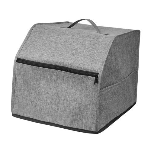 SM SunniMix Sewing Machine Cover,Essentials Storage Pockets Serger Machine Cover with Handle Dustproof Protection Cover for Professional