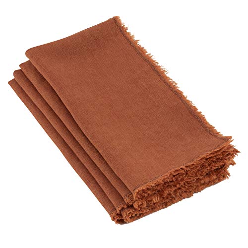 Servilletas de lino Saro Lifestyle, pack de 4, 20 pulgadas miniatura 1