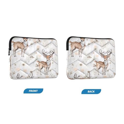 Funda impermeable para portátil 13-14 pulg diseño flores miniatura 2
