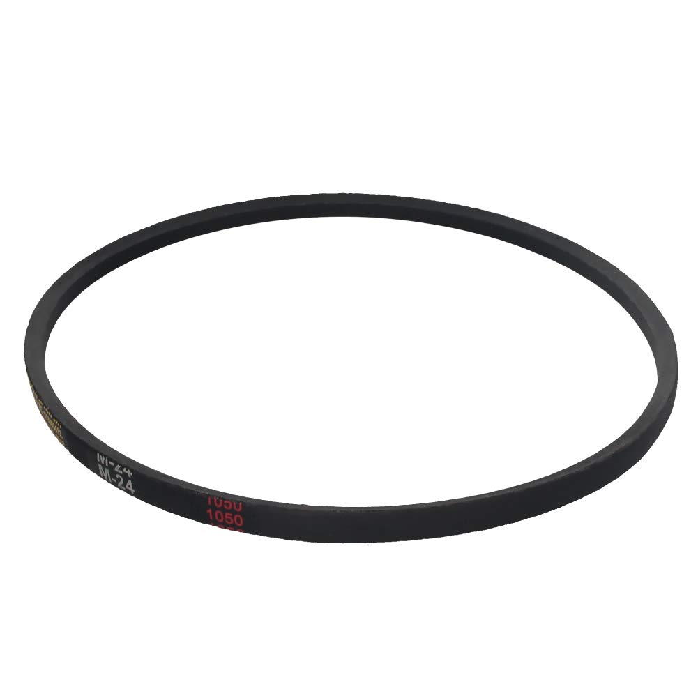 OthmroM-24 Drive V Belt 24in Inner Girth Industrial Power Rubber Transmission Belt Mower Belt Drive for Replacement Upper Transmission Triangle Rubber Lawn Industry Deck