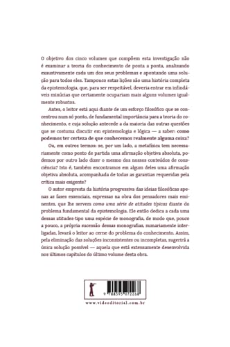 O ponto de partida da metafísica - Caderno 2: O conflito entre racionalismo e empirismo na filosofia moderna, antes de Kant