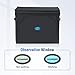 UV Light for Resin Curing High Efficiency 365nm UV Resin Kit for 3D Printer Large Size Sturdy Iron Frame Visual Window Even Curing LCD SLA DLP Compatible (Resin Curing Bag)