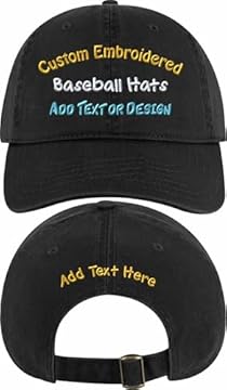 custom hat embroidery no minimum