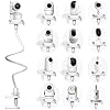 Baby Monitor Mount Baby Kamera Holder Compatible with Momcozy,Nanit Pro & Flex Stand, Hellobaby,Blemil,Comfyer BM01,Infant Optics,ANMEATE SM935E,Vava,Motorola