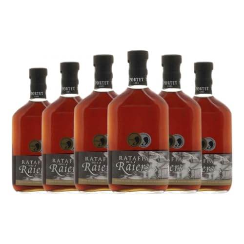 Licores Portet Ratafia dels Raiers Petaca 35 cl (Caja de 6 Petaca de 35 cl)