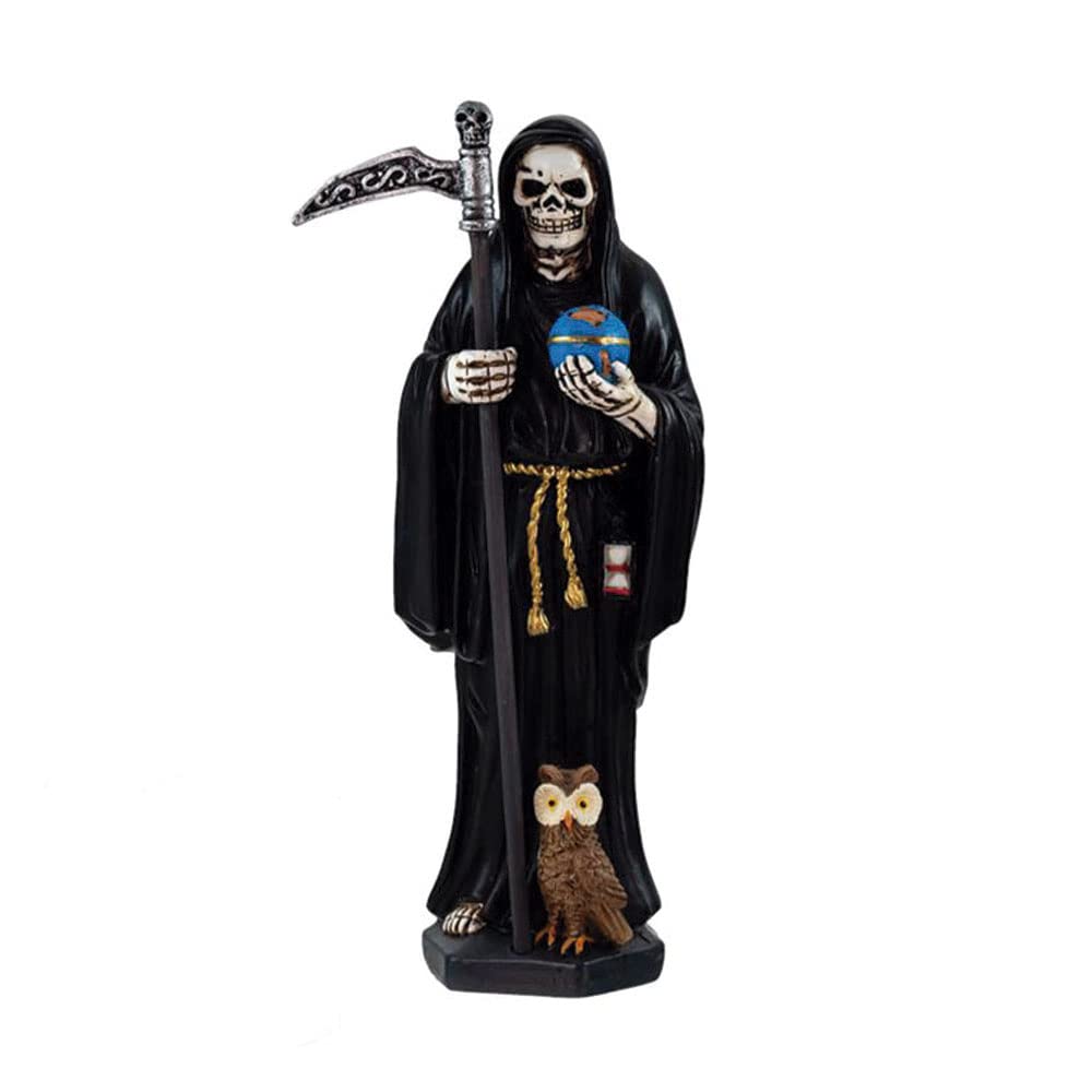 Figura Santa Muerte 15 cm Negro DORAZEN