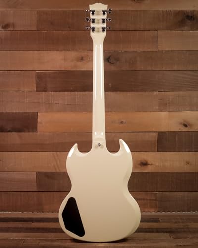 Gibson SG Standard Classic White – Guitare Électrique Double Coupe - Les Beatles, Paul McCartney, John Lennon, RIngo Starr, George Harrison Gibson SG Standard Classic White - Guitare Électrique Double Coupe – Image 5