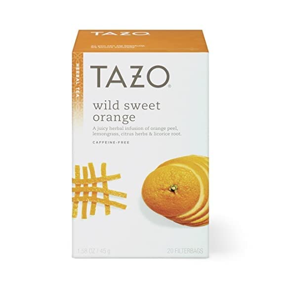 TAZO Tea Bags, Wild Sweet Orange Unsweetened Herbal Tea, Caffeine-Free, 20 Tea Bags (B0C2J2RPQC) Amazon Price History, Amazon Price Tracker