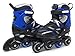 Chicago Skates Boys Adjustable Inline Skates - Medium Sizes J13-4 - Blue
